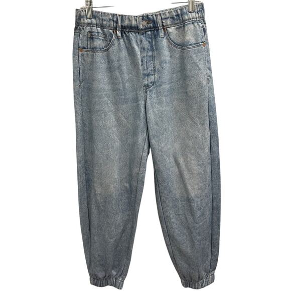 Blank NYC Light Blue Jogger Pants - Picture 2 of 10